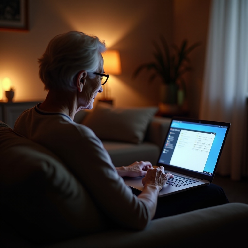 Laptops mit benutzerfreundlicher Oberfläche für Senioren
