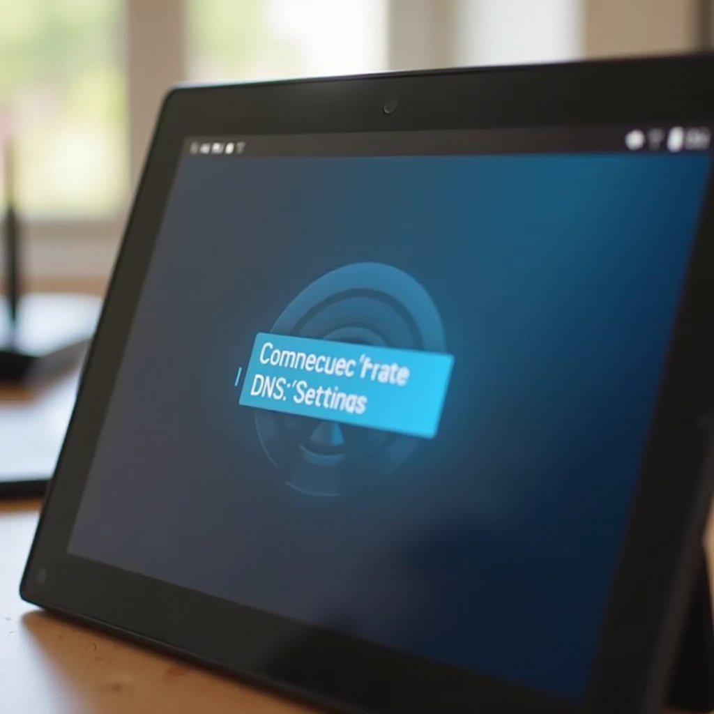 DNS-Probleme auf Lenovo Tablet bei WLAN-Verbindung beheben